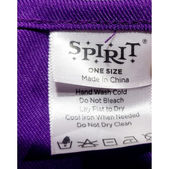 Official Spirit Discontinued 2019 Halloween Purple Employee Work Apron 4 Pocket - Picture 7 of 8